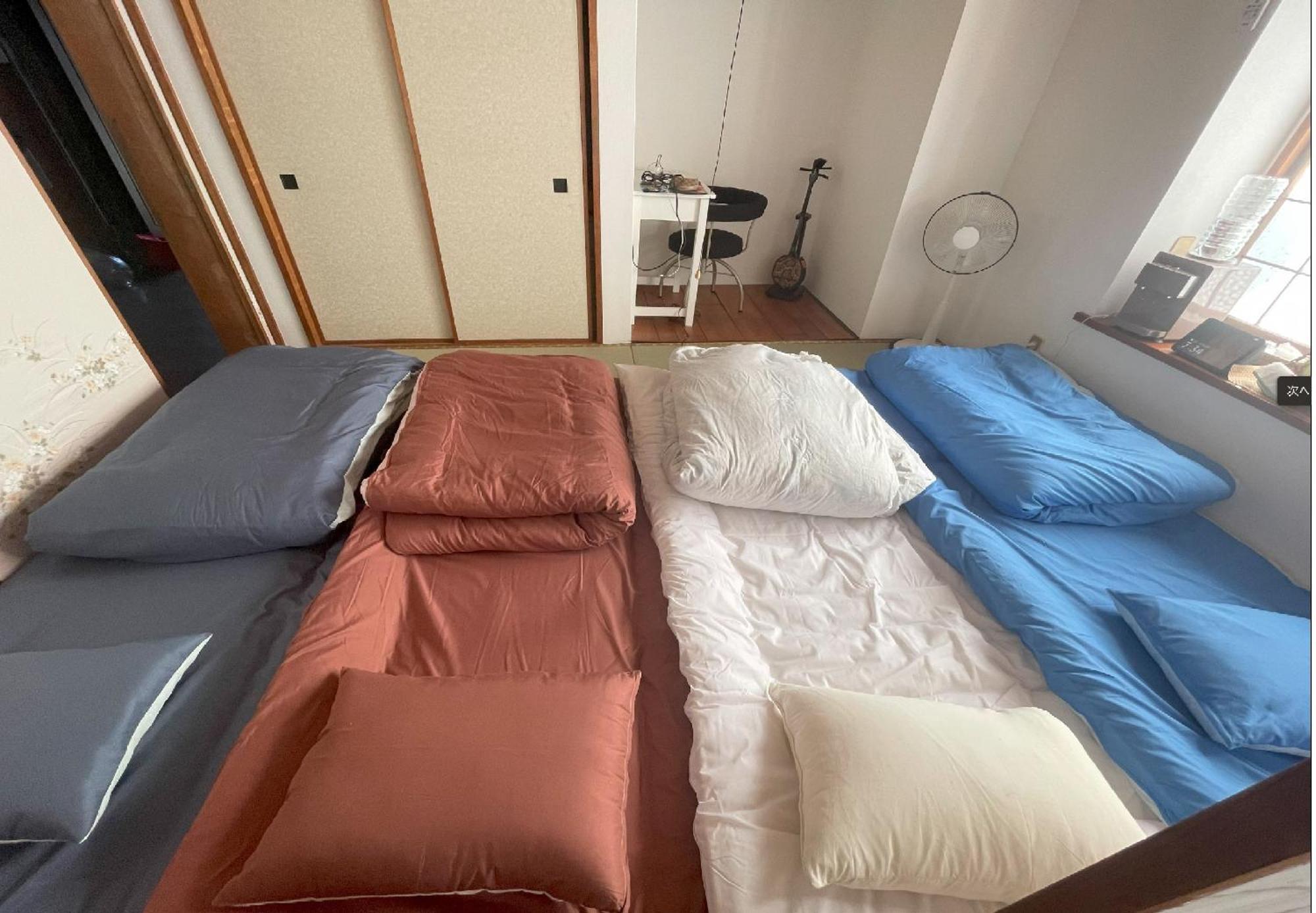 Tatami Room & Living Room Equipped With Multinational Tv And Fire, Bbq Corner In Tokyo Downtown House Exteriör bild
